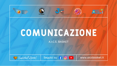 COMUNICAZIONE AGLI ATLETI E ALLE FAMIGLIE